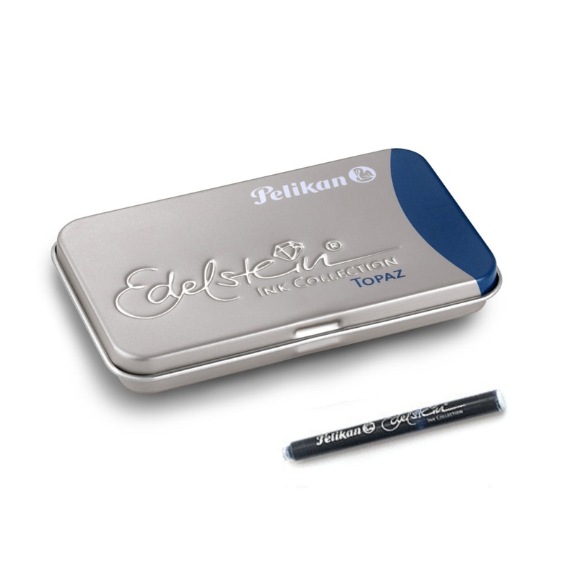 Pelikan Edelstein Ink Cartridges – Topaz Turquoise