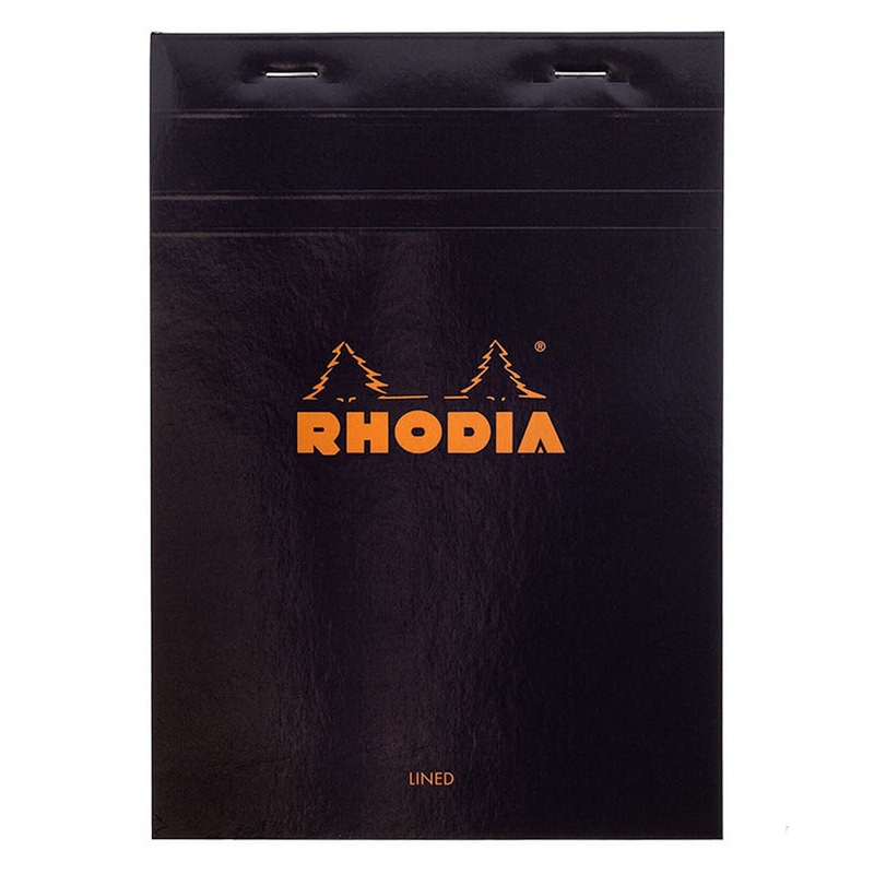 Rhodia No. 16 Notepad – Black, Lined