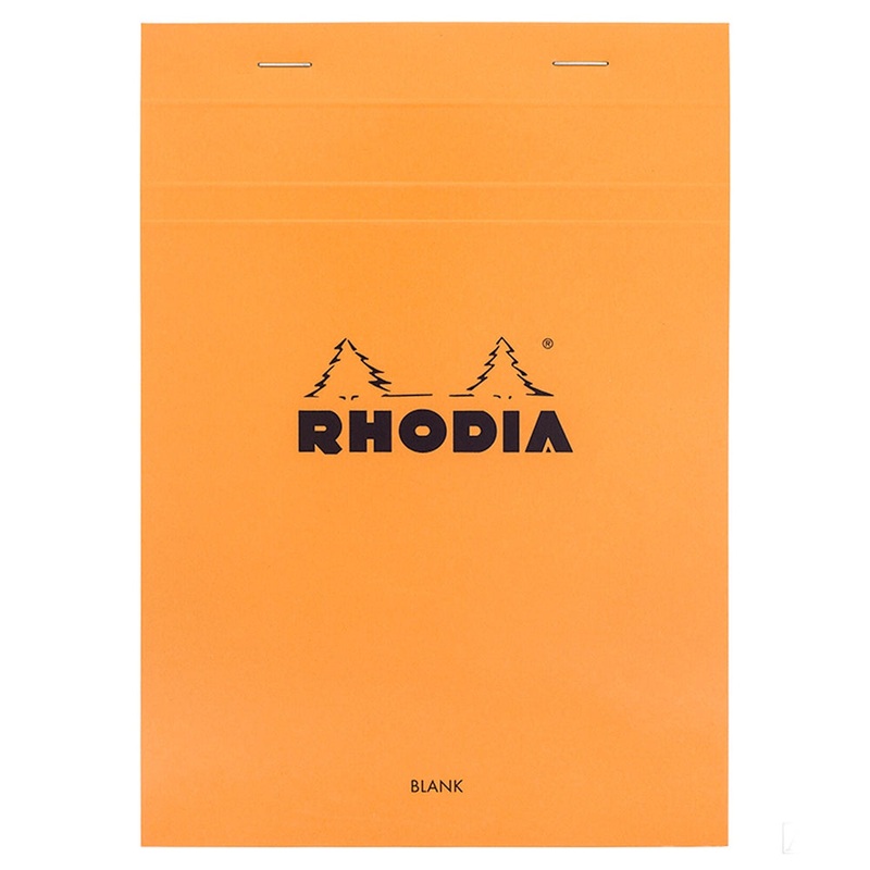 Rhodia No. 16 Notepad – Orange, Blank