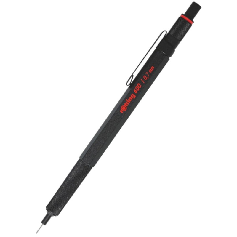 Rotring Mechanical Pencil – 600 Black 0.7mm