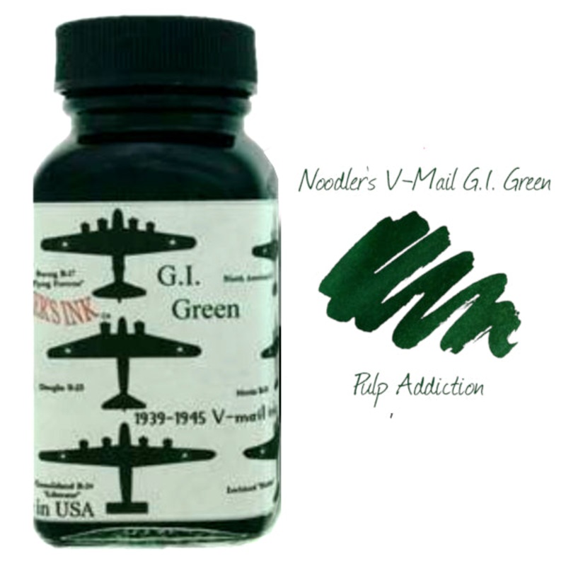Noodler’s V-Mail G.I. Green Ink – 88ml