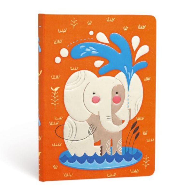 Paperblanks Tracey Walker Baby Elephant Midi – Unlined Journal