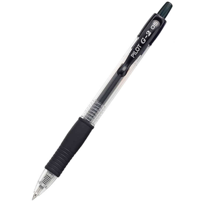Pilot G-2 Gel Rollerball Pen – Extra Fine 0.5mm Black