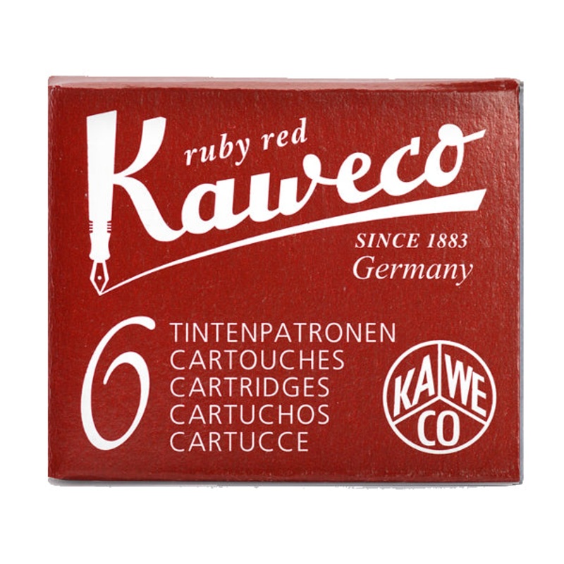 Kaweco Ink Cartridges – Ruby Red