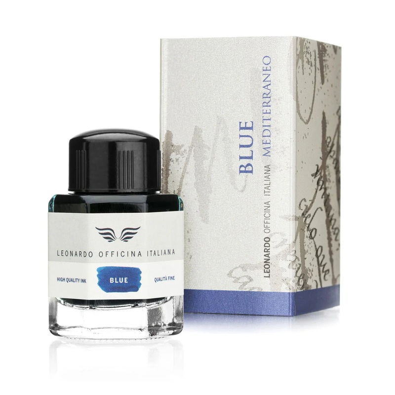 Leonardo Officina Italiana Fountain Pen Ink – Blue 40ml