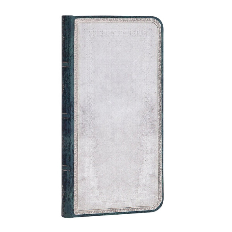 Paperblanks Old Leather Flint Slimline Journal – Lined