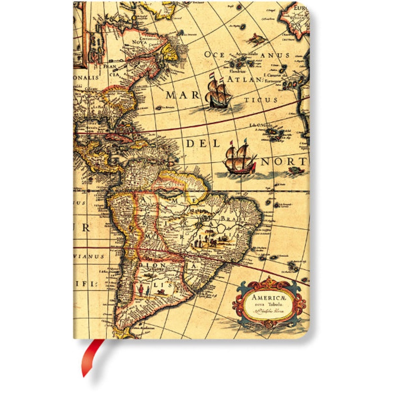 Paperblanks Western Hemisphere Midi Unlined Journal