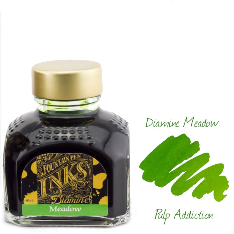 Diamine Fountain Pen Ink – Meadow 80ml Bottle