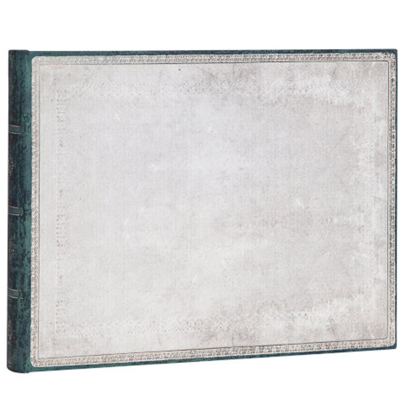 Paperblanks Old Leather Flint Guest Book – Blank