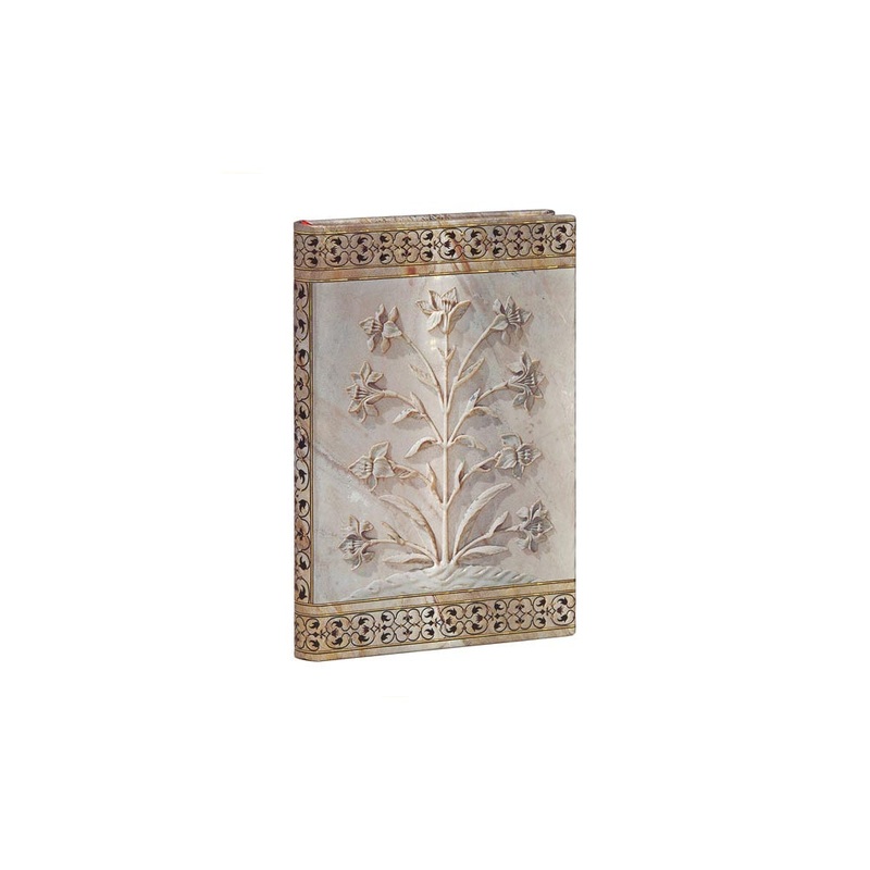 Paperblanks Taj Mahal Flowers, Agra Mini Journal – Blank