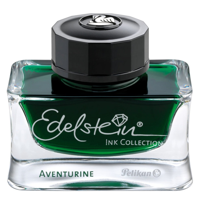 Pelikan Edelstein Ink Bottle – Adventurine Green