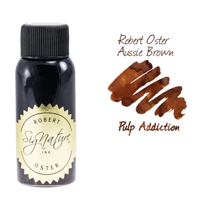 Robert Oster Signature Ink – Aussie Brown 50ml