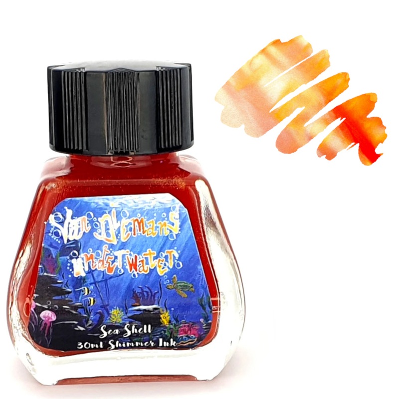 Van Dieman’s Fountain Pen Ink – (Underwater) Sea Shell