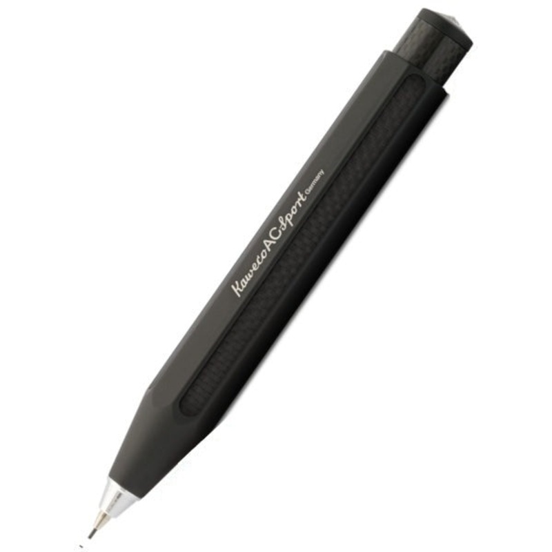 Kaweco AC Sport Carbon 0.7mm Mechanical Pencil – Black