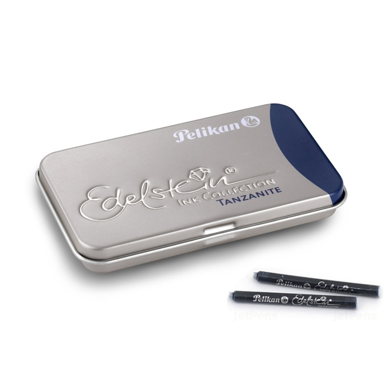 Pelikan Edelstein Ink Cartridges – Tanzanite Blue Black