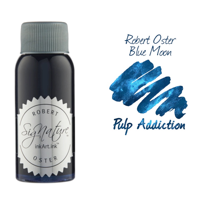 Robert Oster Shake ‘N’ Shimmy Ink – Blue Moon 50ml
