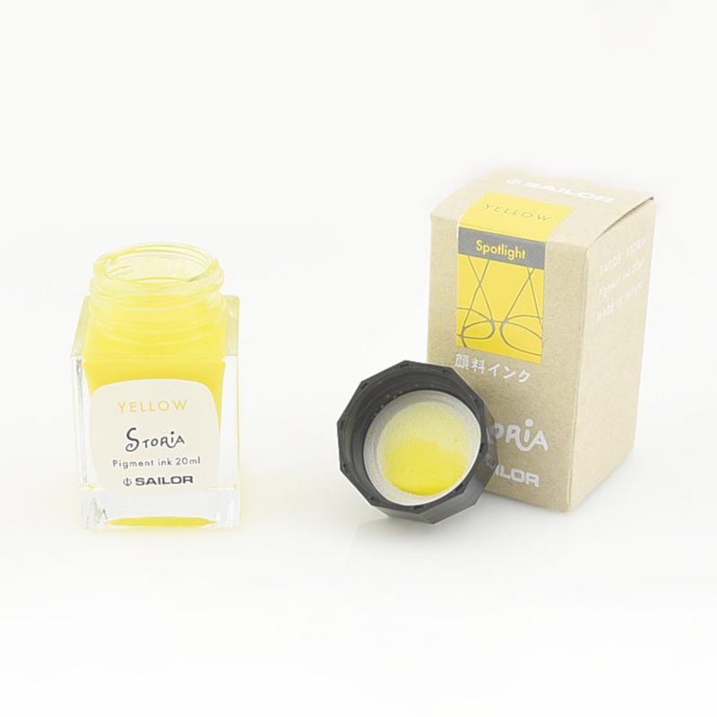 Sailor Storia Pigment Ink – Yellow Spotlight
