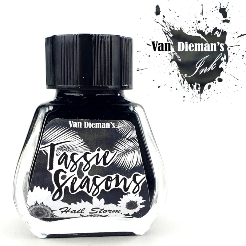 Van Dieman’s Fountain Pen Ink – Tassie Seasons (Summer) Hail Storm