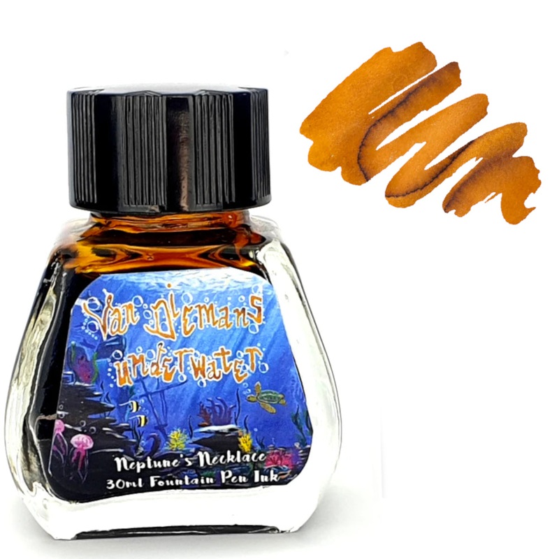 Van Dieman’s Fountain Pen Ink – (Underwater) Neptune’s Necklace
