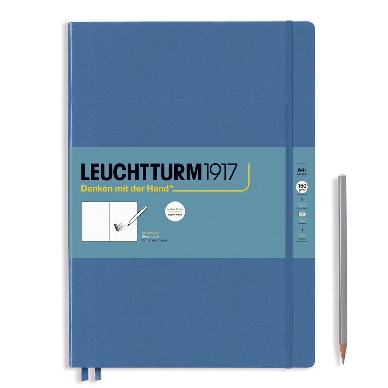 Leuchtturm1917 Sketchbook Master (A4+) – Denim