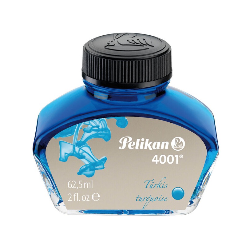 Pelikan 4001 Ink Bottle Large 62.5 ml – Turquoise