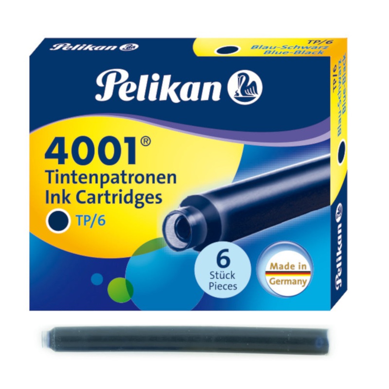 Pelikan 4001 Ink Cartridges – Blue Black