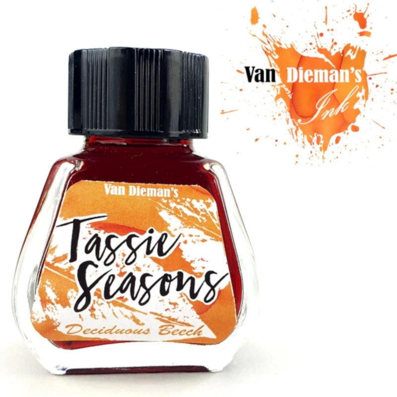 Van Dieman’s Fountain Pen Ink – Tassie Seasons (Autumn) Deciduous Beech