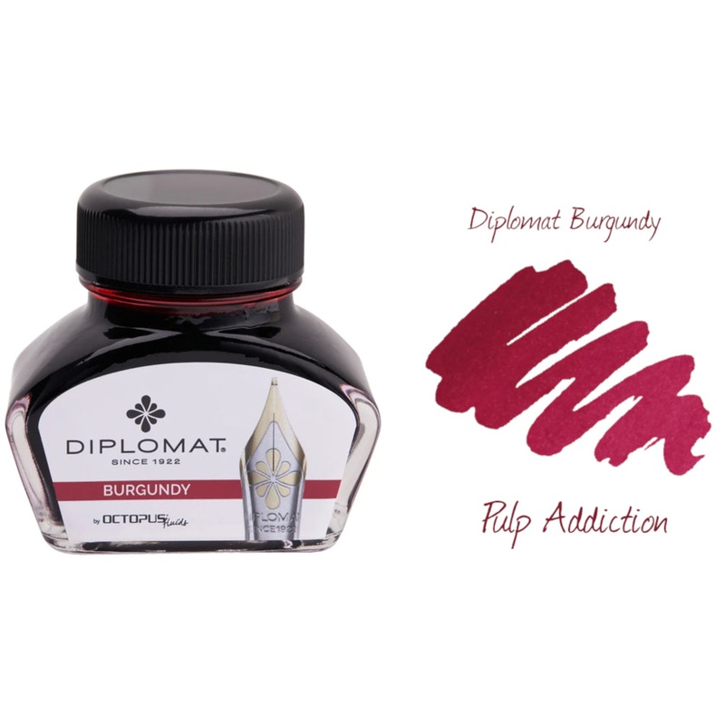 Diplomat Burgundy Ink – 30ml