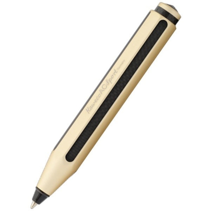 Kaweco AC Sport Carbon Ballpoint Pen – Champagne