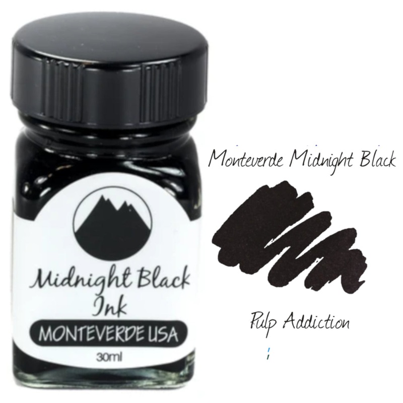 Monteverde Midnight Black – 30ml Ink Bottle