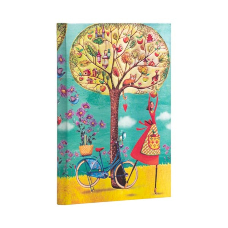 Paperblanks Mila Marquis Autumn Apples Midi Lined Journal