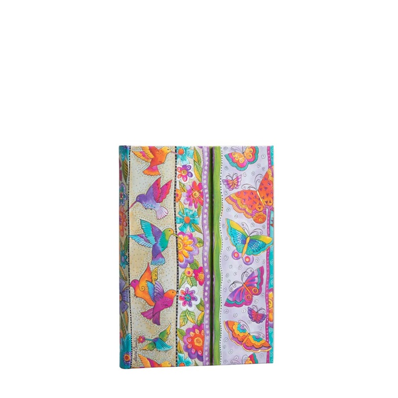Paperblanks Playful Creations Hummingbirds & Flutterbyes Midi Lined Journal