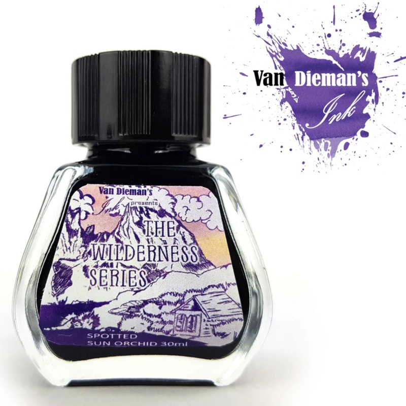 Van Dieman’s Wilderness Fountain Pen Ink – Spotted Sun Orchid