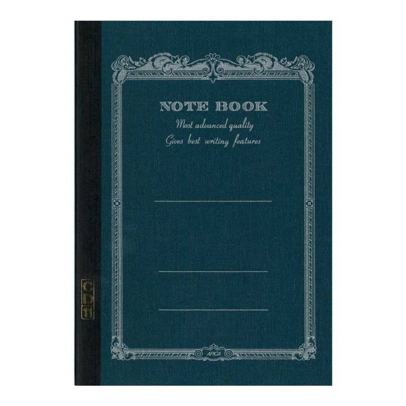 Apica A5 Navy Blue Lined Notebook