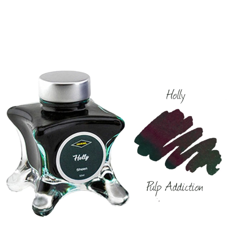 Diamine Blue Edition Fountain Pen Ink – Holly