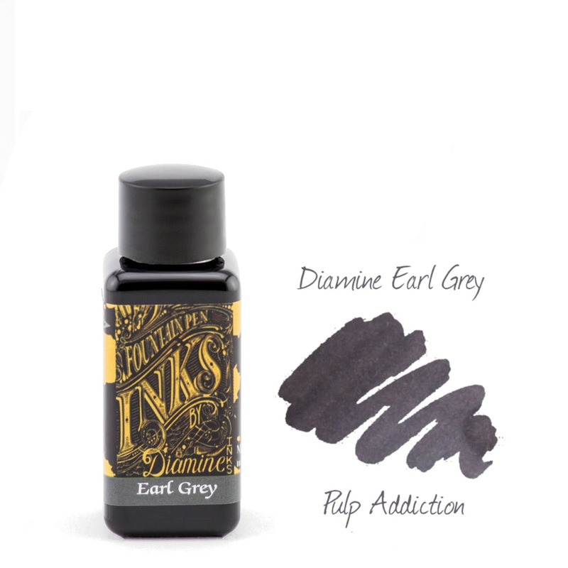 Diamine Fountain Pen Ink – Earl Grey 30ml Bottle