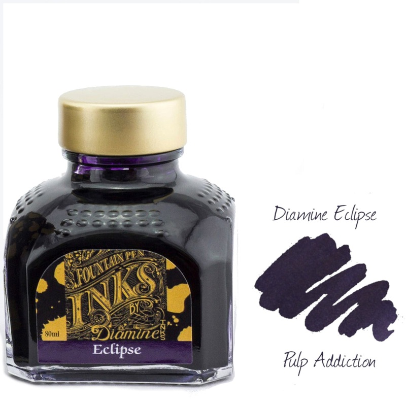 Diamine Fountain Pen Ink – Eclipse 80ml Bottle
