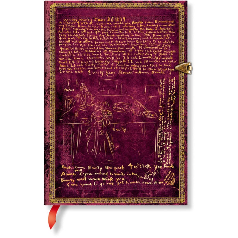 Paperblanks The Bronte Sisters Unlined Journal, Midi