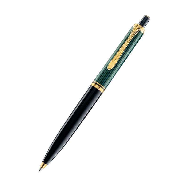 Pelikan K400 Ballpoint Pen – Souveran Black Green