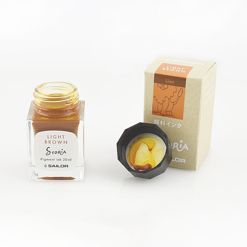 Sailor Storia Pigment Ink – Light Brown Lion