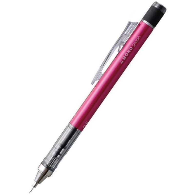 Tombow Mono Graph Shaker Mechanical Pencil – Pink 0.3mm