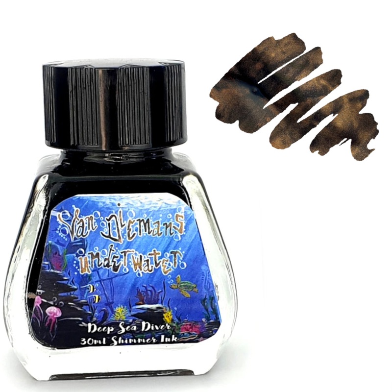 Van Dieman’s Fountain Pen Ink – (Underwater) Deep Sea Diver