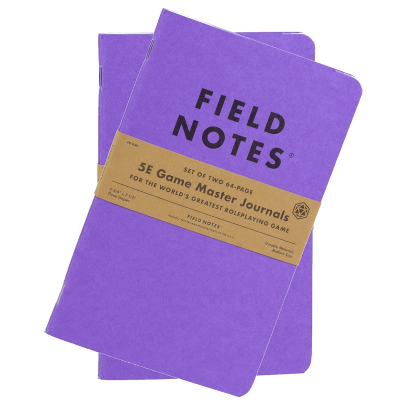 Field Notes 5E Game Master Journals – 2 Pack