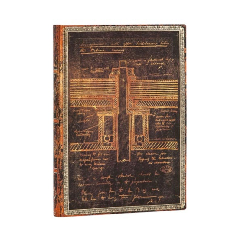 Paperblanks Flexi Tesla Midi Journal – Lined 176pages