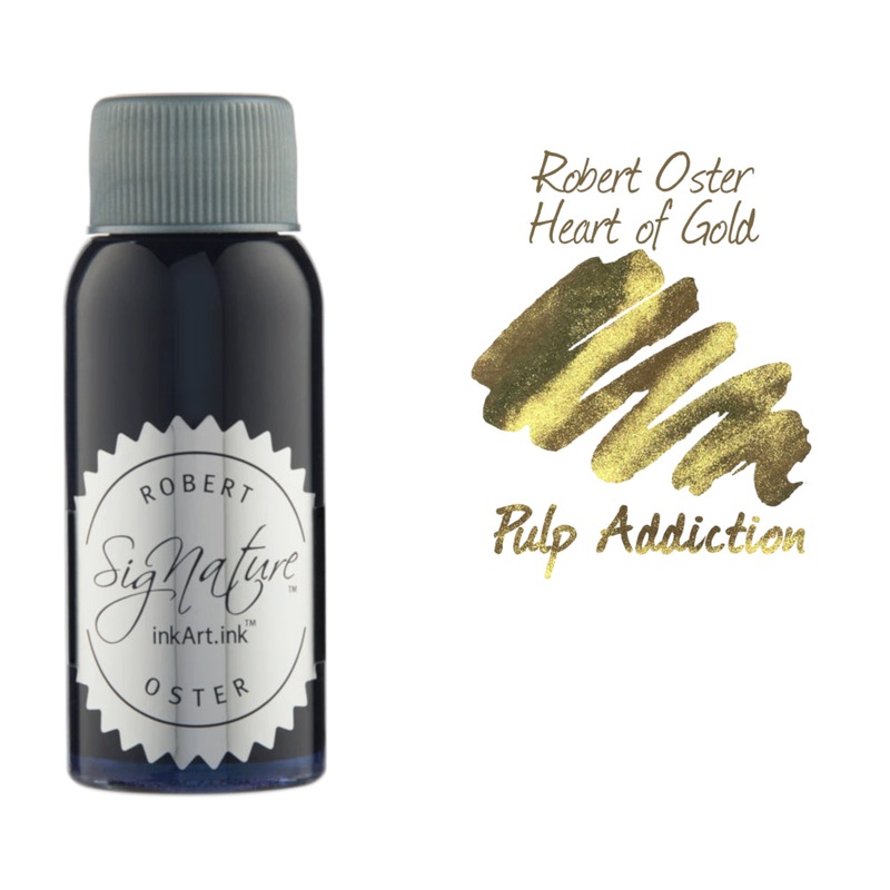 Robert Oster Shake ‘N’ Shimmy Ink – Heart of Gold 50ml