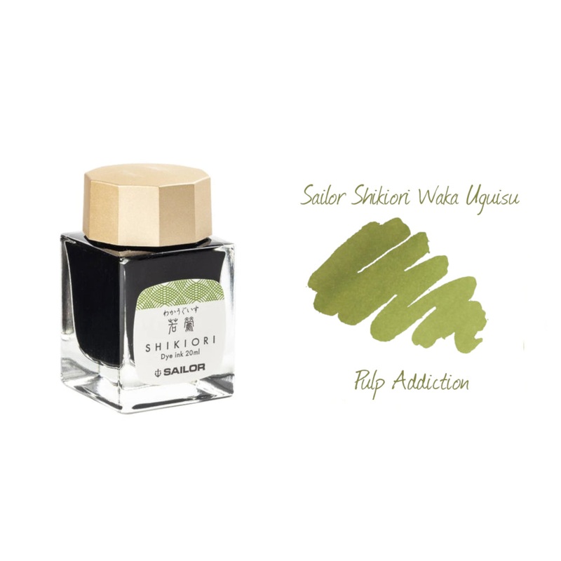 Sailor Shikiori Bottled Ink – Waka-Uguisu